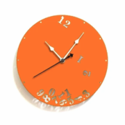 a clock with numbers on the face of it